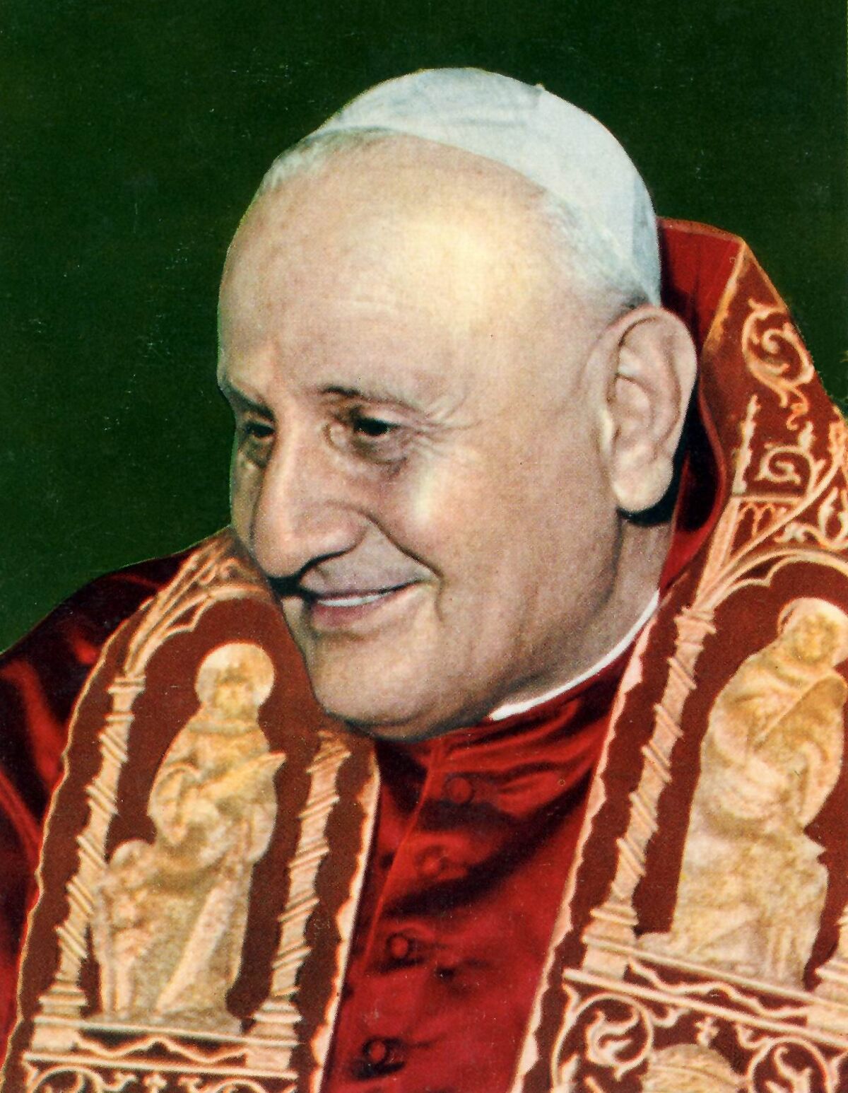 Pope John XXIII, photographed in 1959 — two years before the reported encounter in the palace gardens